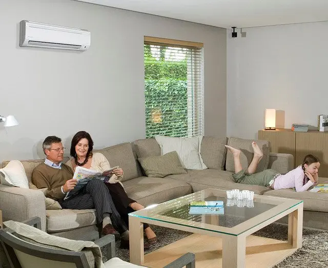 wall mounted family heatpump