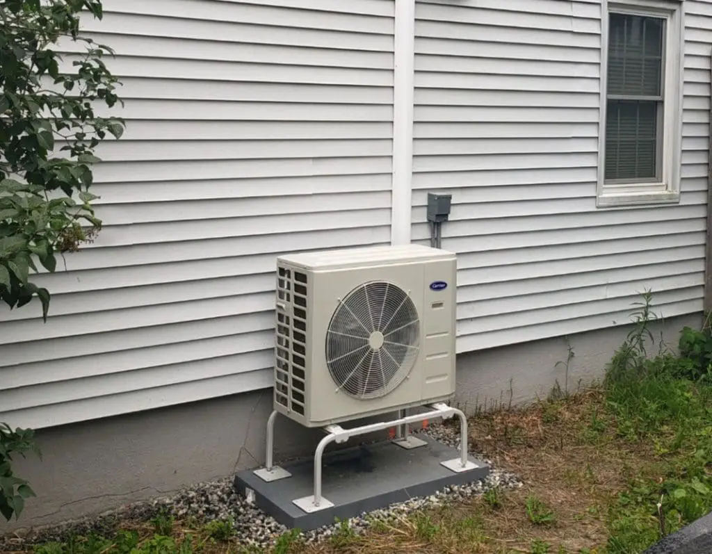 outdoor heat pump